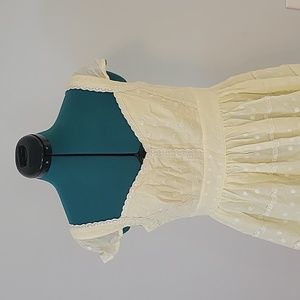NWT Minuet yellow cottagecore dress